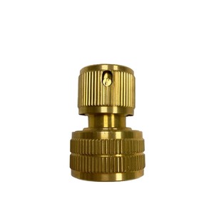 3/4 vườn nước kết nối với nhanh chóng-phát hành Brass kết nối và dừng lại Phụ kiện cho dễ dàng Hose phù hợp - Product Image 2