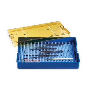 Khay Khử Trùng Bằng Nhựa Chất Lượng Cao Với Khay, Miếng Lót Ngón Tay Silicone Và Nắp - Product Image 6