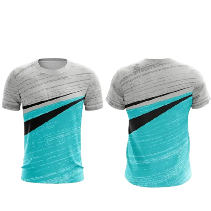 2022 fishing Custom Men's Sublimation Running T-shirt Quick Dry Print T-shirt Promotion Training Shirt