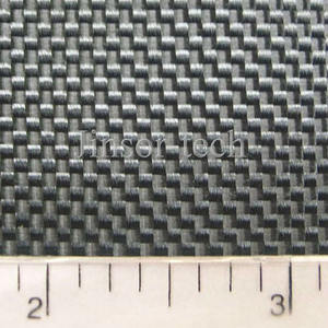 Tela de Fibra de Aramida Kevlar Negra 100% Para-Aramida, Nivel de Protección NIJ IIIA, Resistente al Calor, 235 g/m² para Prendas Protectoras - Product Image 1