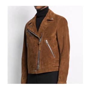 พลัสขนาด Biker หนังแจ็คเก็ตสำหรับผู้ชายในล่าสุด2021การออกแบบที่มีอยู่ในสบายๆและอย่างเป็นทางการสวมใส่ - Product Image 6