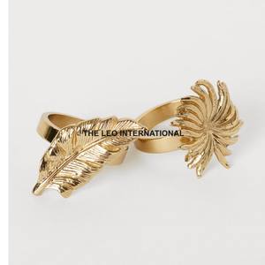 Anneaux de serviette de qualité exceptionnelle et articles en métal aluminium au design très élégant pour la table à manger, les restaurants, les maisons et les hôtels - Product Image 3