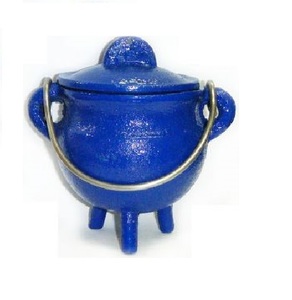 Quemador de resina de incienso para decoración del hogar, novedad de hierro verde, con mango, Caldero de Metal, quemador de carbón para regalos únicos - Product Image 4