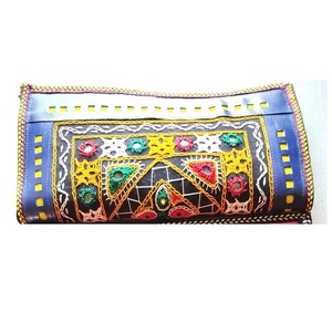 Banjara India bordado hecho a mano embrague bolsas venta al por mayor bolsos de las señoras para las mujeres de moda y accesorios - Product Image 2