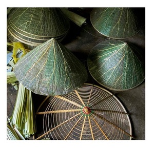 Chapeau de ferme de riz en bambou, casquette conique japonaise, style asiatique chinois - Product Image 6