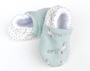 Adjustable Booties Baby Shoes Newborn-Baby-<b>Slippers</b>-Custom-Wholesale-Cotton - Product Image 1