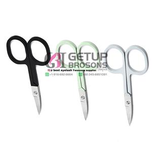 Tijeras Pequeñas de Acero Inoxidable 4Cr13 para Cejas, con Punta de Cuchilla Recta y Mango de Goma, para Uso Capilar - Product Image 6