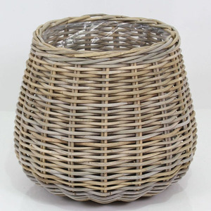 Kooboo-cesta de mimbre gris, 054313 - Product Image 1