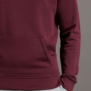Sudadera con Capucha Premium para Hombre, Corte Regular, Felpa Gruesa, 100% Algodón, Color Liso, Diseño Ecológico para Invierno - Product Image 6