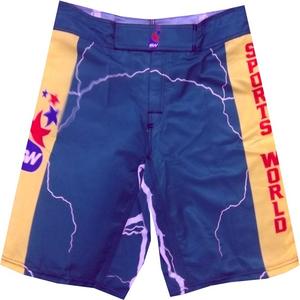 กางเกงขาสั้น MMA แบบระเหิดพร้อมโลโก้สะท้อนแสงชุดผ้าโพลีเอสเตอร์ปรับสีและขนาดได้ตามต้องการสำหรับทุกเพศ - Product Image 1