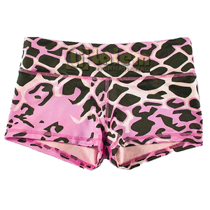 Pantalones cortos deportivos para gimnasio para mujer, pantalones cortos de entrenamiento Yogalicious Spandex/poliéster, transpirables de secado rápido para deporte y otras actividades - Product Image 6