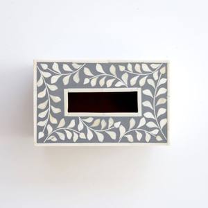 Boîte à mouchoirs de luxe personnalisée faite à la main Incrustation d'os en bois de haute qualité pour la maison ou les hôtels - Product Image 3