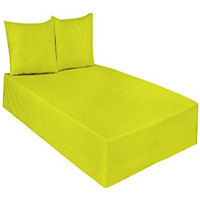 Parure de lit personnalisée en t, ensemble de literie 100% coton, quatre pièces