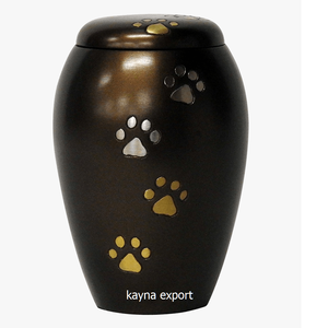 Urna para Mascotas de Latón de Alta Calidad, Estilo Americano, Personalizable, Duradera, con Acabado de Peltre - Product Image 4