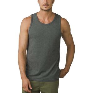 OEM al por mayor de encargo de los hombres sin mangas de gimnasio camiseta sin mangas de talla grande esencial de entrenamiento de poliéster ropa deportiva bordado de corte Fitness Tops - Product Image 1