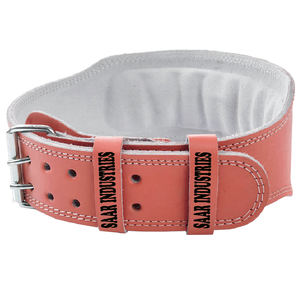 Cinturón de cuero para levantamiento de pesas, cinturón de cuero para levantamiento de pesas, diseño con tu propio logotipo, nuevo diseño - Product Image 6