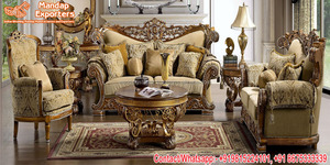 Worthbuy — canapés en bois massif pour salon, mobilier de maison, style Antique, produit supérieur - Product Image 5