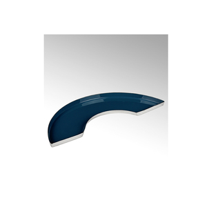 Bandeja decorativa de Metal para frutos secos, bandeja de Metal plateado y azul, dulce y seco, gran oferta - Product Image 1