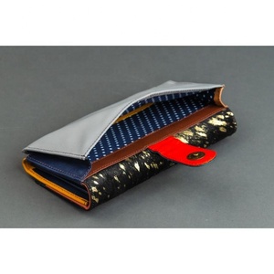 Cartera personalizable multifunción de cuero de gran capacidad para mujer, monedero largo de corcho para mujer con almacenamiento de dinero - Product Image 3