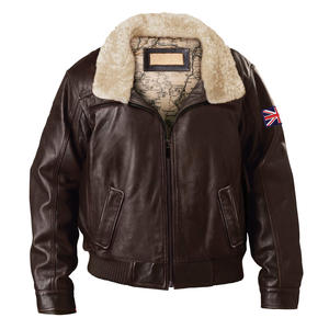 Veste d'hiver en cuir pour homme 2025, imperméable, coupe-vent, poches, manches longues, manteau chaud - Product Image 1