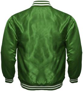 New Arrival Custom Men's Baseball <b>Quilted</b> Bomber Satin Varsity <b>Jackets</b> in All Colors - Product Image 4