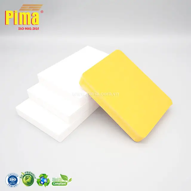 PVC celuka foam sheet non-toxic, waterproof for photo-lamination (Pima)