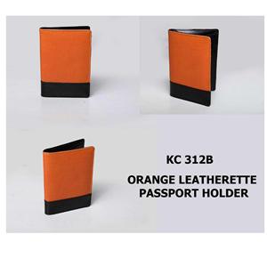 Vente en gros 100% de haute qualité en cuir PU pas cher prix porte-passeport RFID et portefeuille pour hommes et femmes avec décoration de serrure - Product Image 2