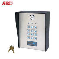 Cerradura Digital de Acero Inoxidable APO DK-2882gb (P0) con Pantalla LCD Impermeable y Caja de Control de Acceso con Llaves