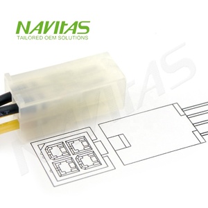 Faisceau de câbles Molex 5559 personnalisé à 4 broches avec connecteur Mini Fit - Product Image 5