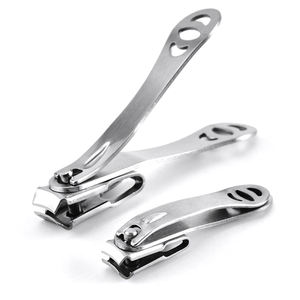 Cortauñas con Logo personalizado de acero inoxidable, cortauñas con dedos afilados, plegables y giratorias, de alta calidad, para instrumentos de belleza, precio bajo - Product Image 4