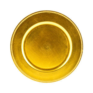 Placa de cargador negra de diseñador de precio razonable de nuevo diseño de Metal mejor valorado forma redonda para decoraciones de mesa de boda y hogar - Product Image 4