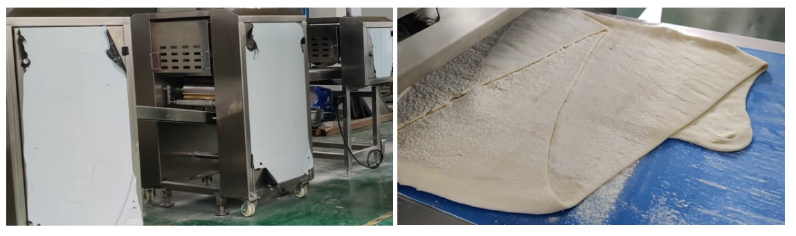 Automatic Lavash Production Line Leavened Thin Flatbread Making