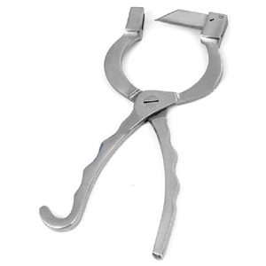 Cuchillo de Castración Newberry para Terneros - Instrumento Quirúrgico Veterinario de Acero Inoxidable para la Castración Bovina - Product Image 2