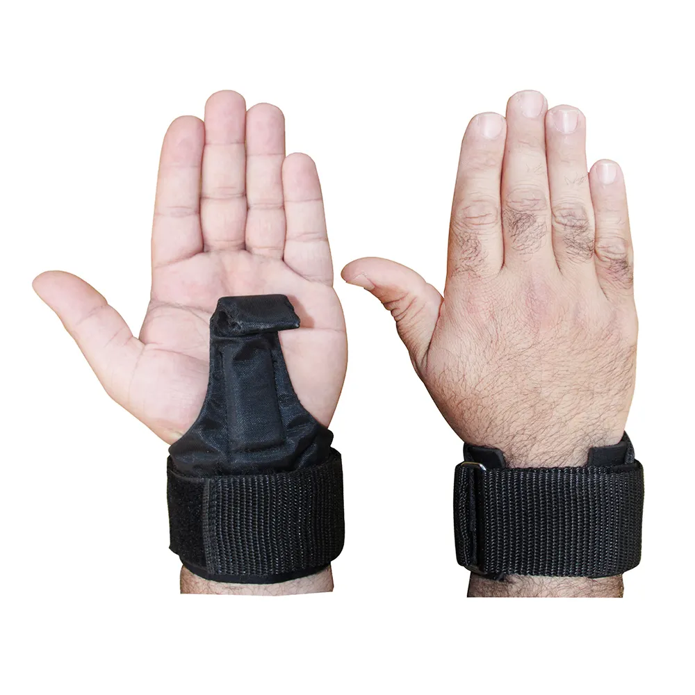 Lifting Wrist Strap with Metal Hook