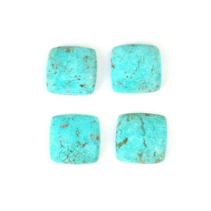 Cabochon en turquoise d'Arizona naturel fait main sur mesure, taille coussin tendance, pour la fabrication de bijoux fins - Product Image 2