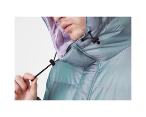 Veste bouffante de Style universitaire bleu pour femmes manteau d'hiver de haute qualité avec Logo personnalisé nouvelle mode vêtements en duvet gonflé - Product Image 1