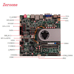 Bo <span class=keywords><strong>M</strong></span>ạch Chủ Chơi Game Hỗ Trợ Bộ Xử Lý Intel Kabylake I7 8550U <span class=keywords><strong>M</strong></span>.2 SSD Với CPU FAN 2LAN 6 * COM232 - Product Image 1