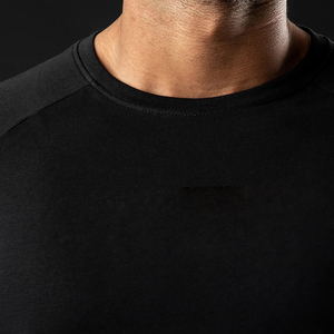 Camiseta OEM 100% algodón para hombre y adulto, camiseta orgánica, ropa masculina al por mayor, deportiva, lisa, en blanco. - Product Image 2