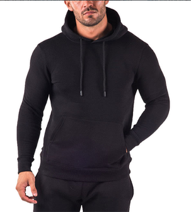 Chaqueta de Invierno de Talla Grande, Tejida en Felpa, 65% Algodón, 35% Poliéster, Estampada, Manga Larga, con Bolsillo Canguro y Capucha - Product Image 3