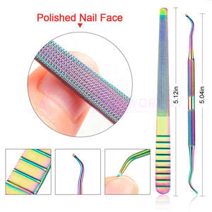 Kit de 7 Piezas de Cortaúñas y Alicates para Cutículas, Lima para Uñas Encarnadas, Empujador de Cutículas Triangular, Recortador de Acero Inoxidable - Product Image 4