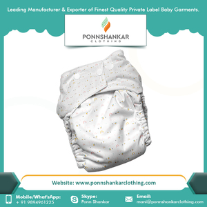 En gros 100% Coton Biologique Bébé Couches Lavables - Product Image 6