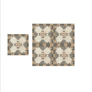 Carreaux de sol en céramique à la fois en bois et en pierre pour parking 400x400mm - Product Image 5