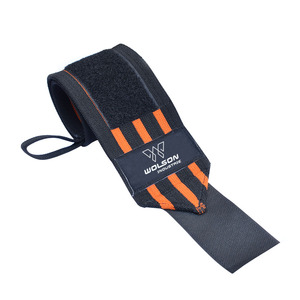 สายรัดข้อมือยกน้ำหนักยิมสายรัดข้อมือปรับแต่งโลโก้ได้ตามต้องการขายส่งยกน้ำหนักออกกำลังกายที่มีคุณภาพสูง - Product Image 2