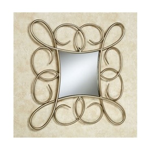 Cadre mural rond de grande taille en métal et miroir de conception luxueuse pour la maison, l'hôtel et les restaurants - Product Image 3
