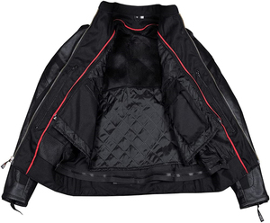 Wholesale XL Men's Premium Natural Pure Buffalo Leather Jacket Breathable Printed Sportswear Armor for Racing Motorcycle Touring - Product Image 4