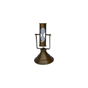 Reloj de arena de diseño de Metal y latón de calidad de fábrica, temporizador con acabado antiguo de latón para el hogar y la Oficina, gafas de arena decorativas - Product Image 1