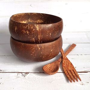 Lacquer Coconut Shell Bowls for Party, Wedding Decoration - Product Image 6