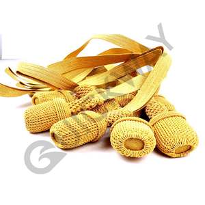 Alambre de lingotes y oficiales ceremoniales de cuero nudo de sable de punto uniforme con nudo de sable de oficial naval personalizado - Product Image 6