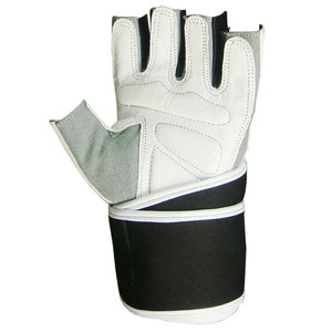 Gants de gymnastique professionnels Gants de fitness Logo personnalisé Gants de gros en cuir Meilleurs gants d'haltérophilie pour unisexe haut. - Product Image 3