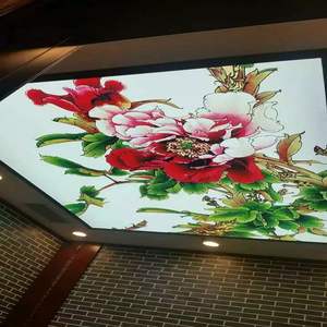 Films décoratifs MSD PVC feuille extensible <span class=keywords><strong>plafond</strong></span> tissu film intérieur faux <span class=keywords><strong>plafond</strong></span> pop fleur <span class=keywords><strong>plafond</strong></span> imprimé - Product Image 2